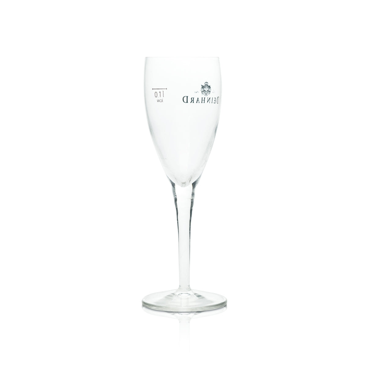 6x kieliszki do szampana Deinhard 0,1 l Michelangelo Flute Kieliszki Prosecco Wesele Bar – Widok 3