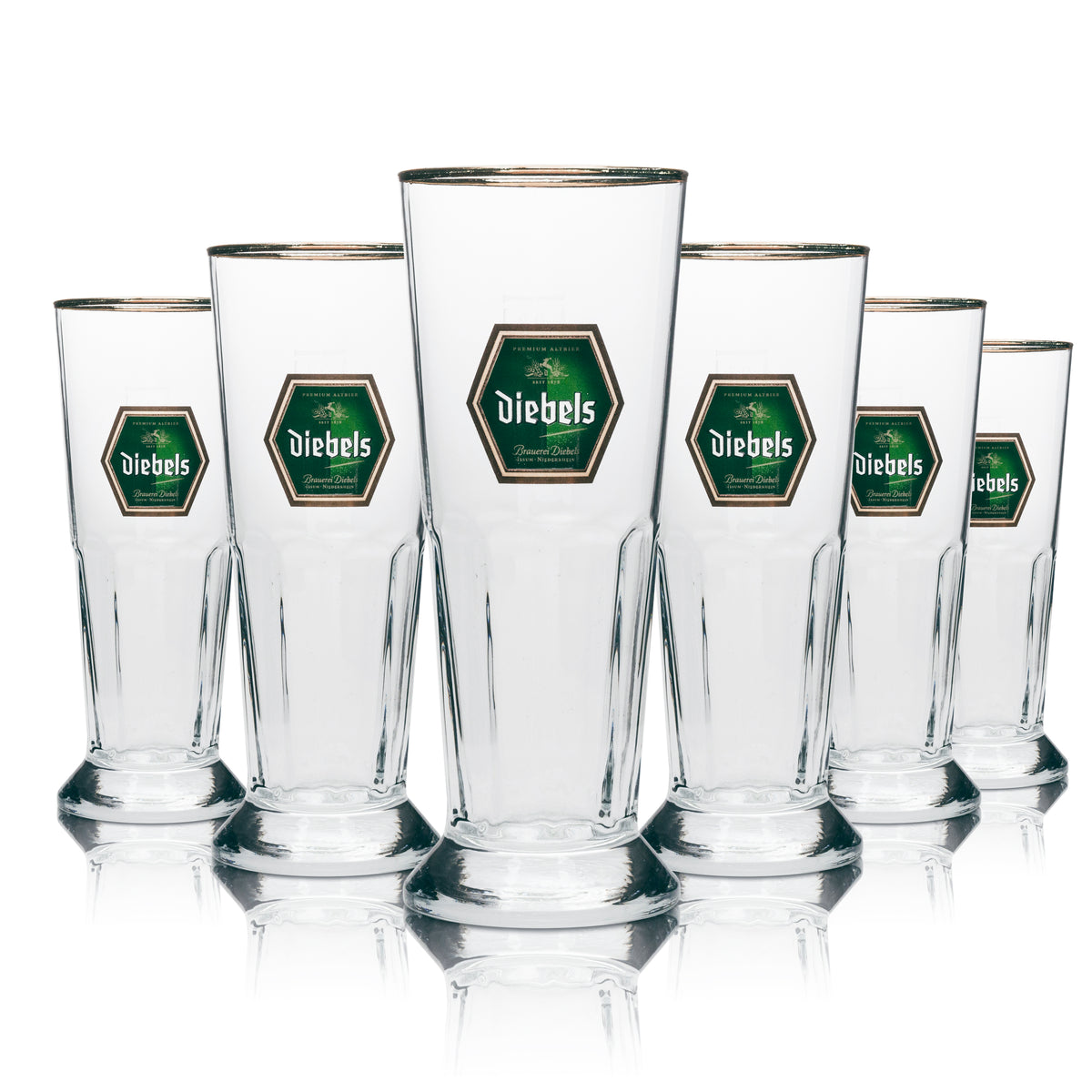 6x Szklanka do piwa Diebels 0,3l Kubek – Widok 4