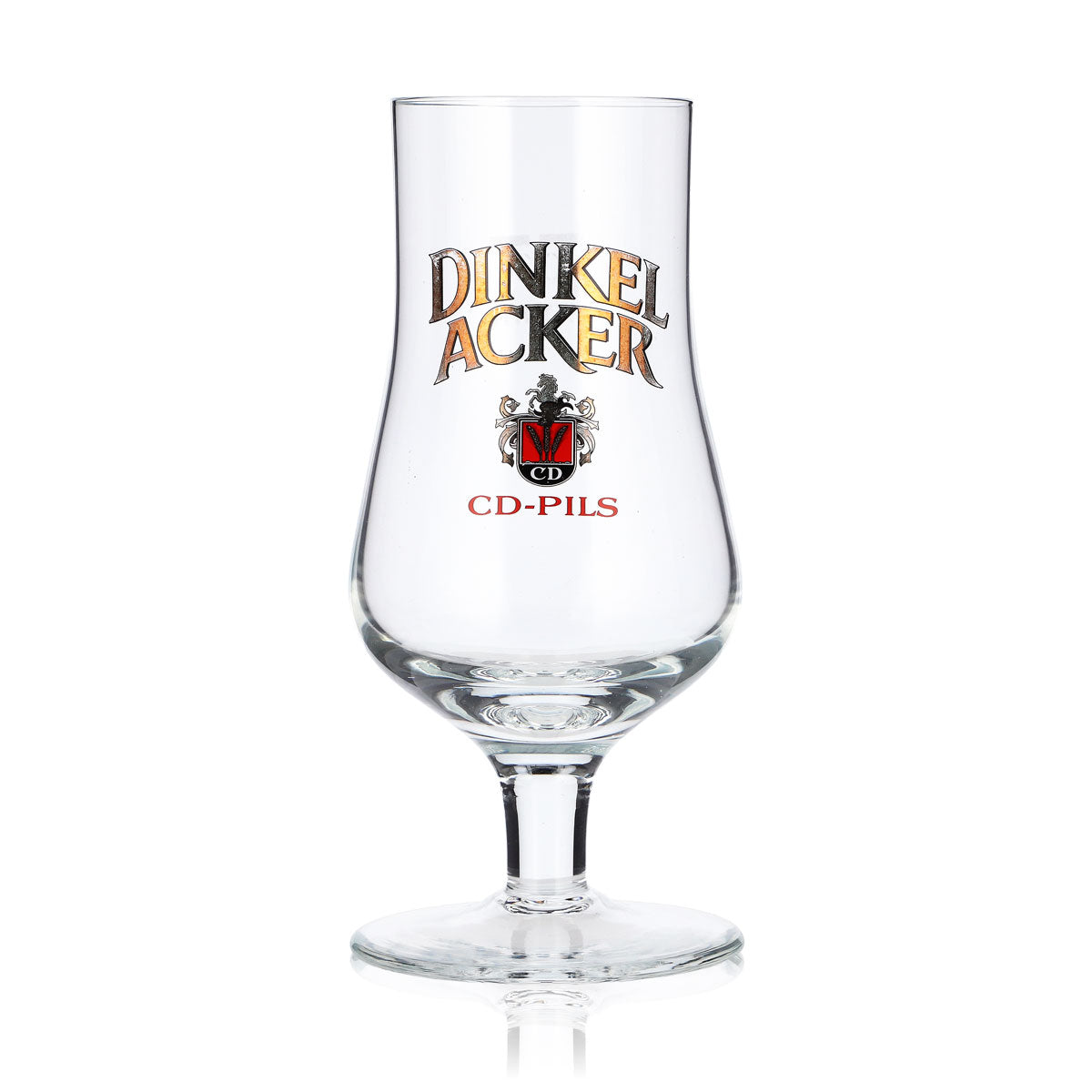 6 szt. szklanek do piwa „Dinkel Acker” 0,2 l, typu tulipan, CD-Pils, szklanki do piwa typu Sahm, szklanki pucharowe – Widok 2