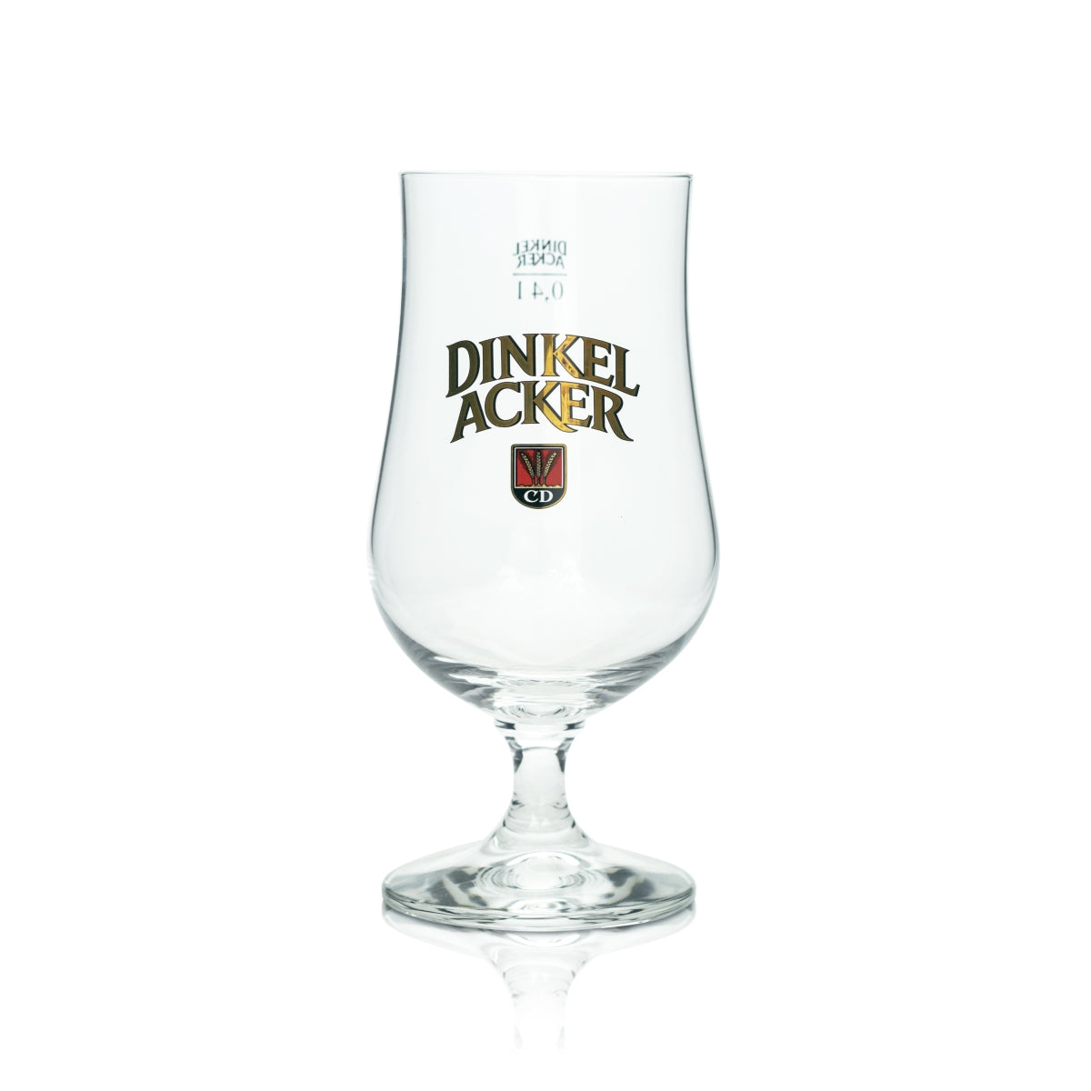 6x Dinkel Acker Beer Glass 0,4l Goblet Toscana Sahm Pils Szklanki CD Tulip Brewery – Widok 2