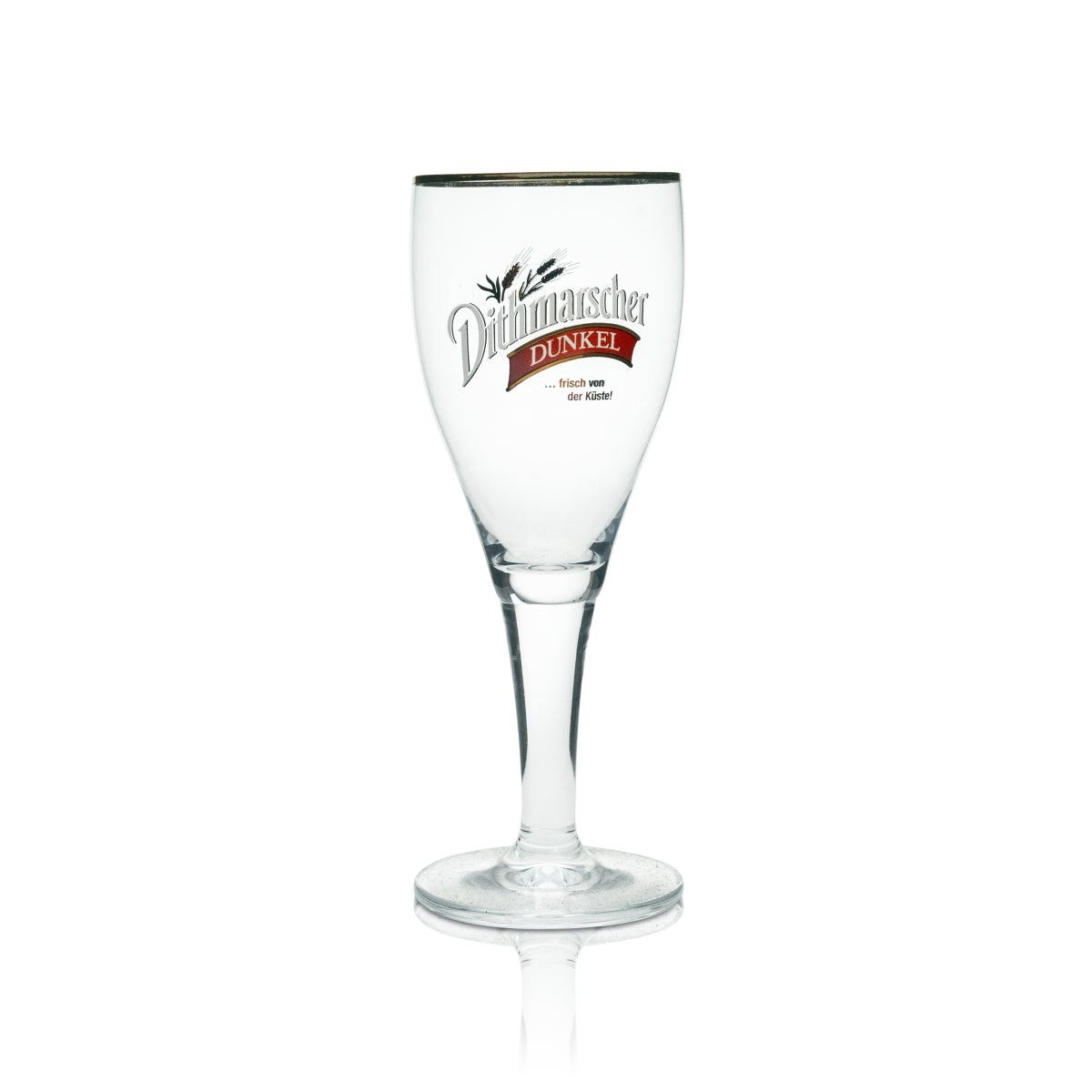 6x Szklanka do piwa Dithmarscher Goblet 0,3l Ciemny Goblet Złota Obręcz Ritzenhoff – Widok 2