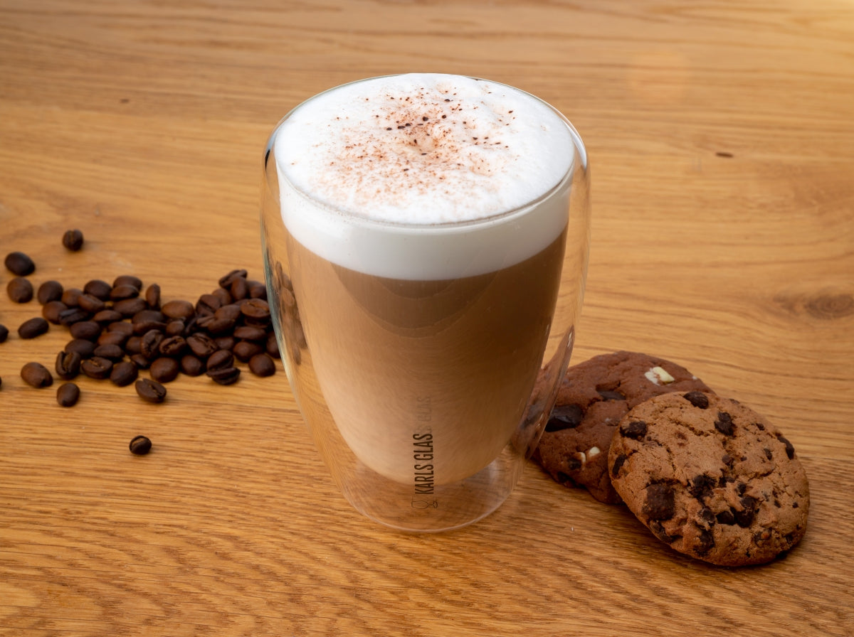 2x dwuścienne szkło termiczne 0,35l Latte Macchiato wysokiej jakości kawa – Widok 8
