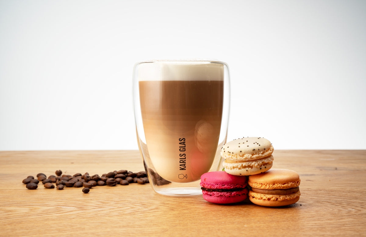 2x dwuścienne szkło termiczne 0,35l Latte Macchiato wysokiej jakości kawa – Widok 9