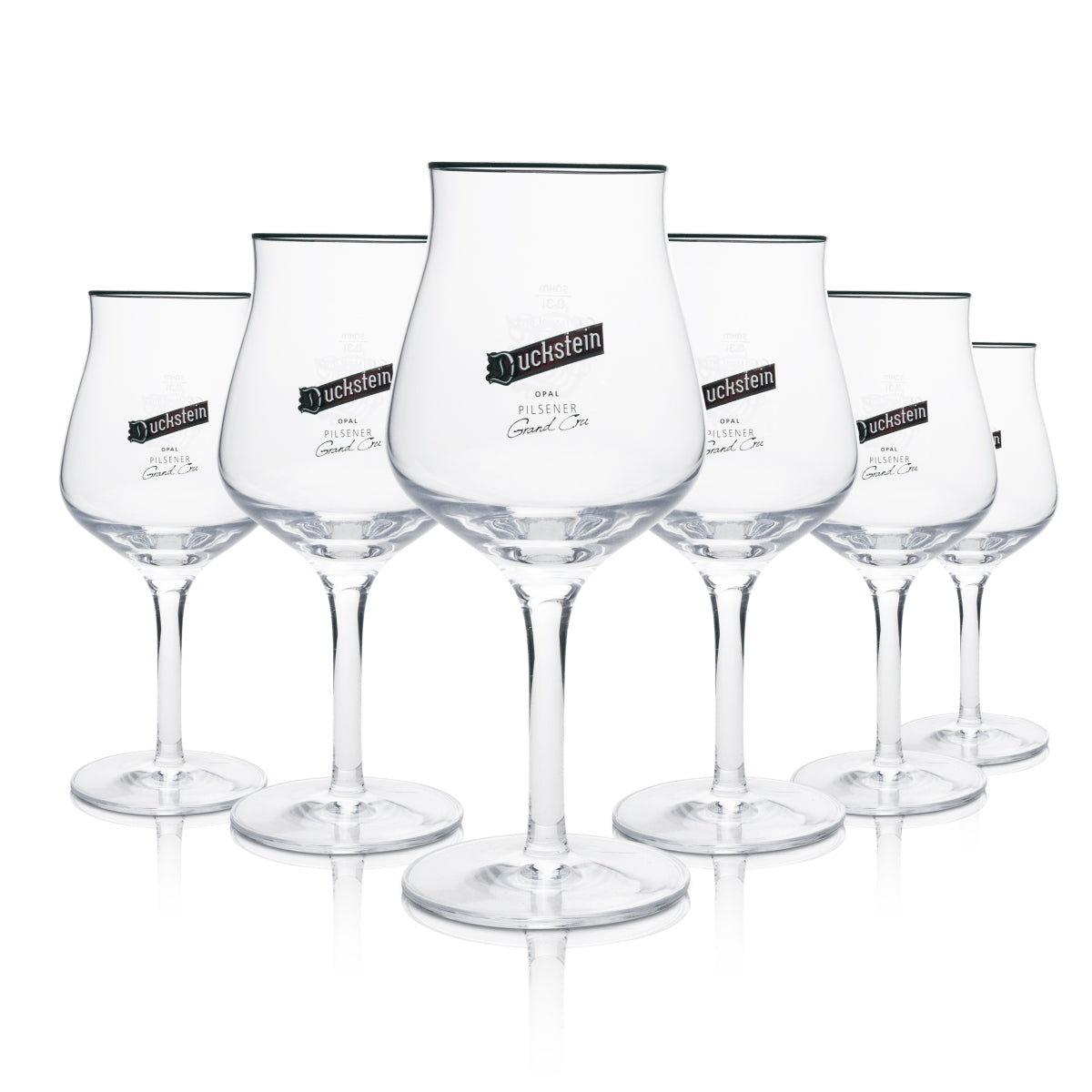 6x Szklanka do piwa Duckstein Tasting Sahm 0,3l Opal Pilsner Grand Cru
