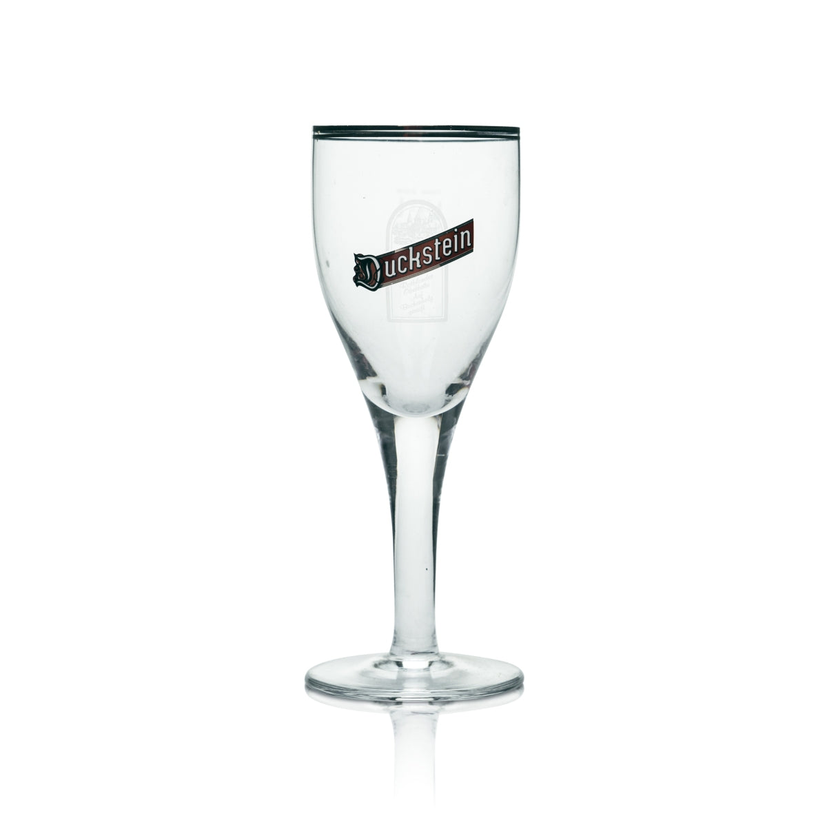 6x Duckstein szklanka 0,2l do piwa tulipan szklanki srebrny brzeg Alt Weizen Pils – Widok 2