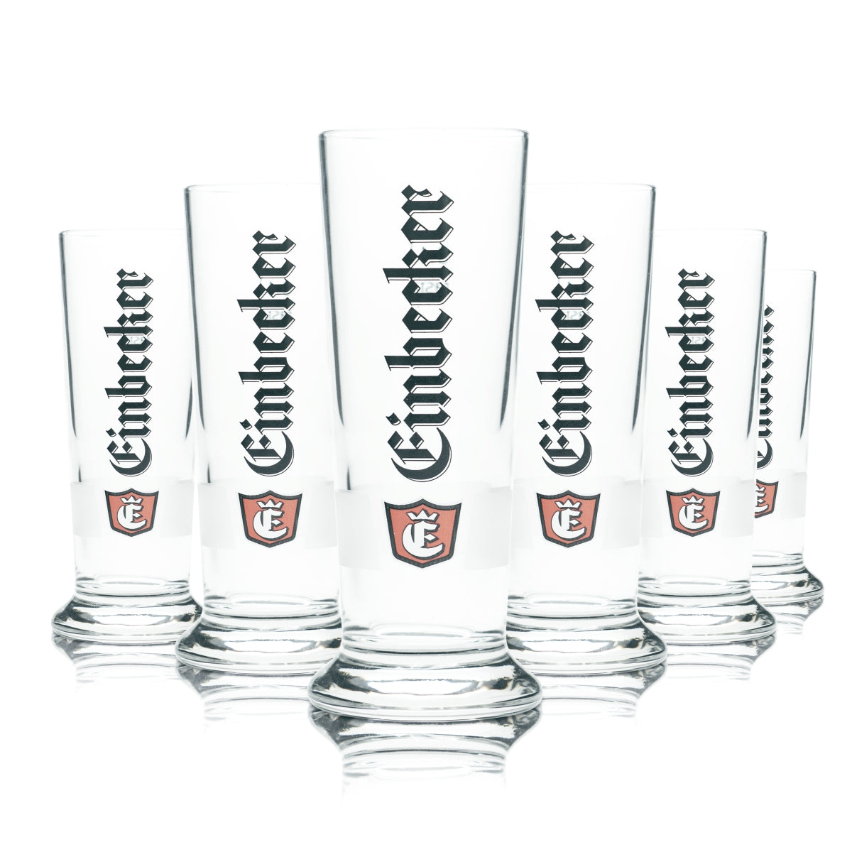 6x Einbecker szklanka do piwa 0,1l goblet scena Seattle szklanki browar kubek gastro bar
