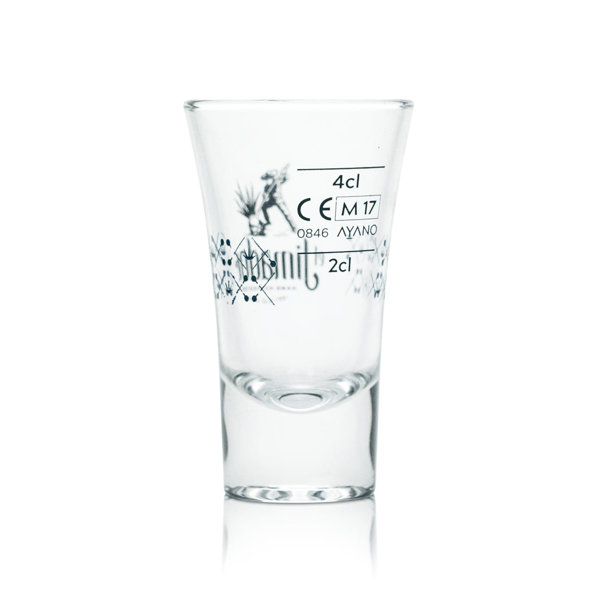 6x El Jimador Szklanka 4 cl Shot Krótkie szklanki do tequili Meskal Blanco Reposado – Widok 3