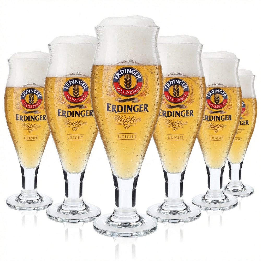 6x szklanki do piwa Erdinger 0,5 l Szklanki designerskie „Colani” Ritzenhoff