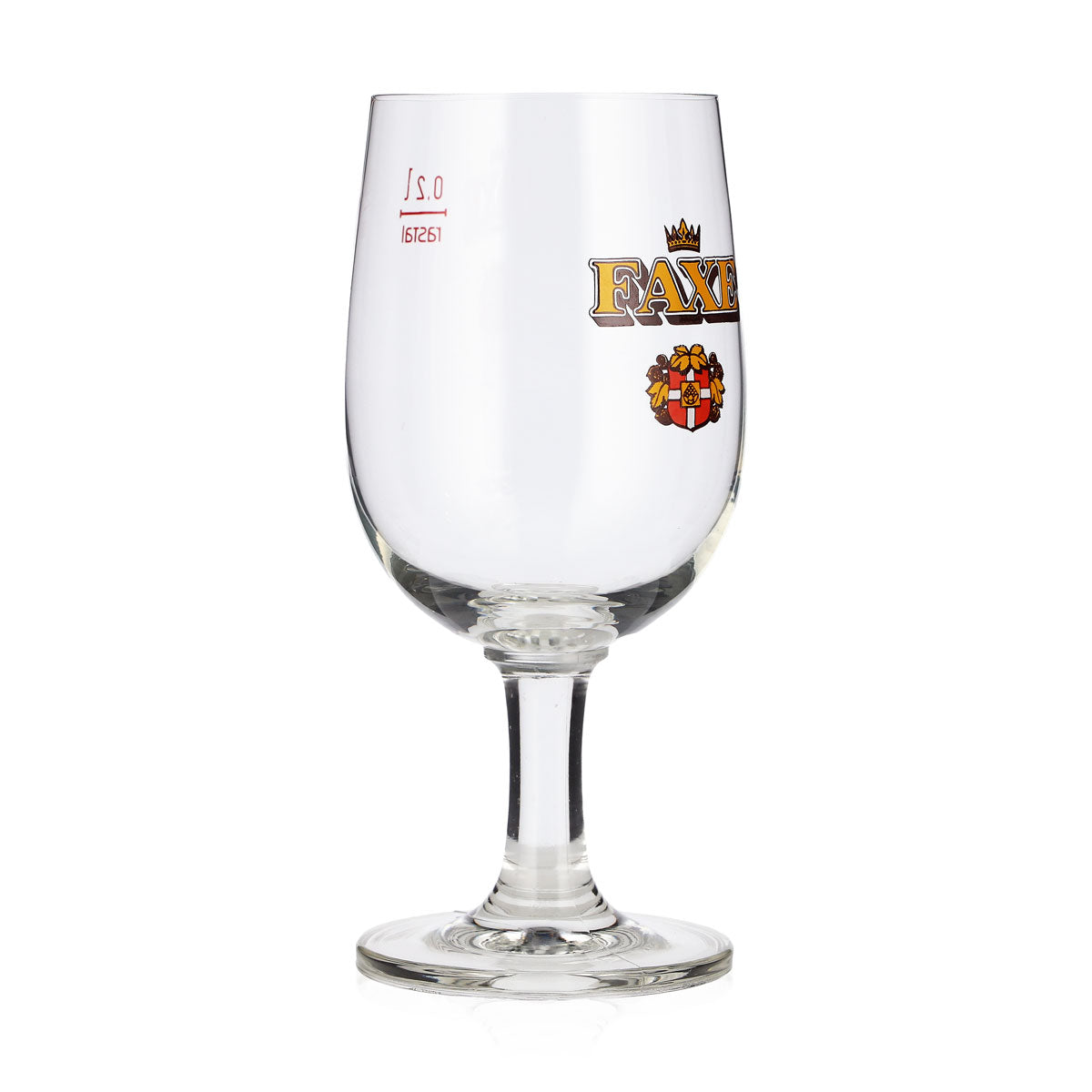 6 szt. szklanek do piwa Faxe, 0,2 l, pucharowe, Rastal König-Tulpen – Widok 3