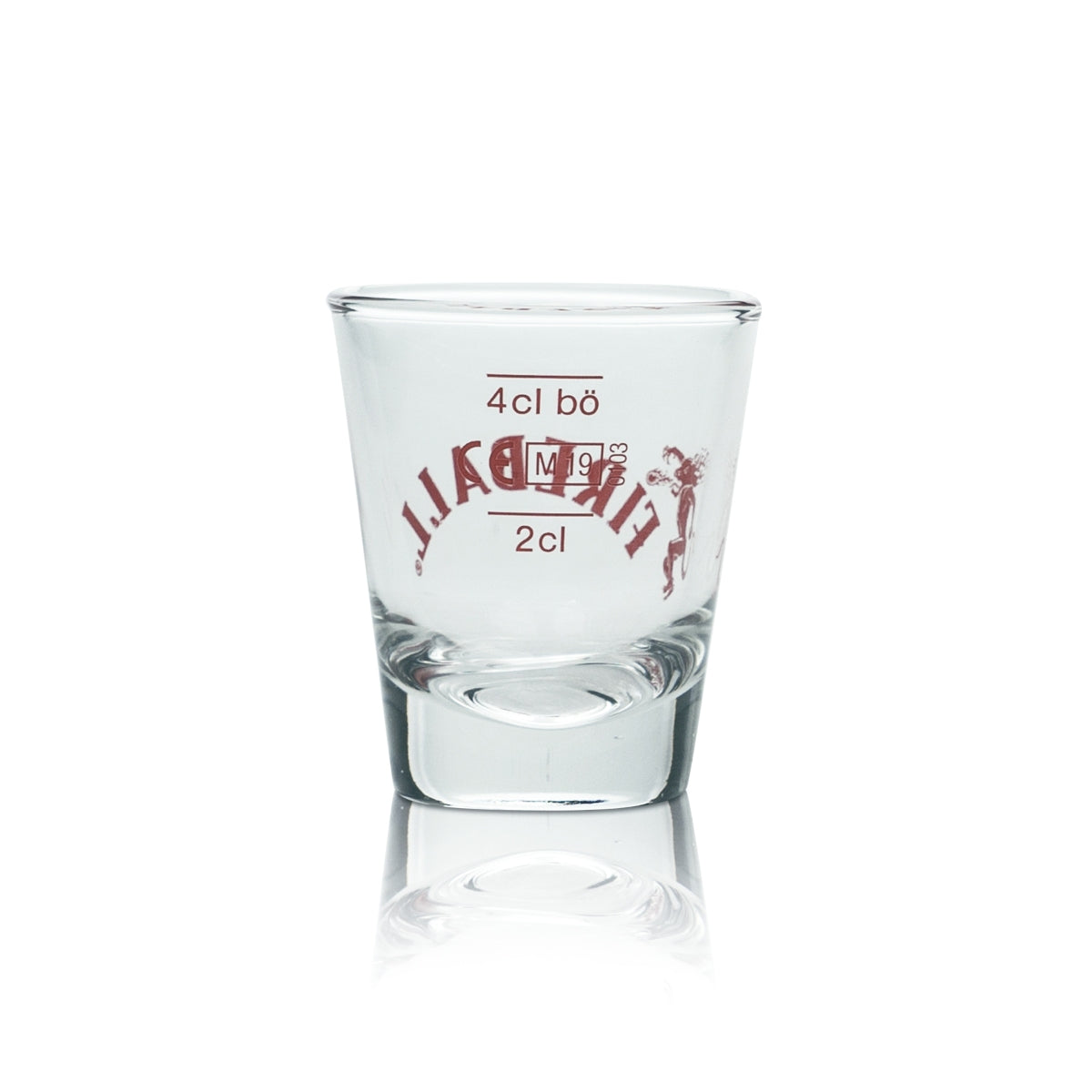 6x kieliszek do whisky Fireball 2 cl 4 cl kieliszki do sznapsa Stamper Kurze Cynamon Pinnchen – Widok 3