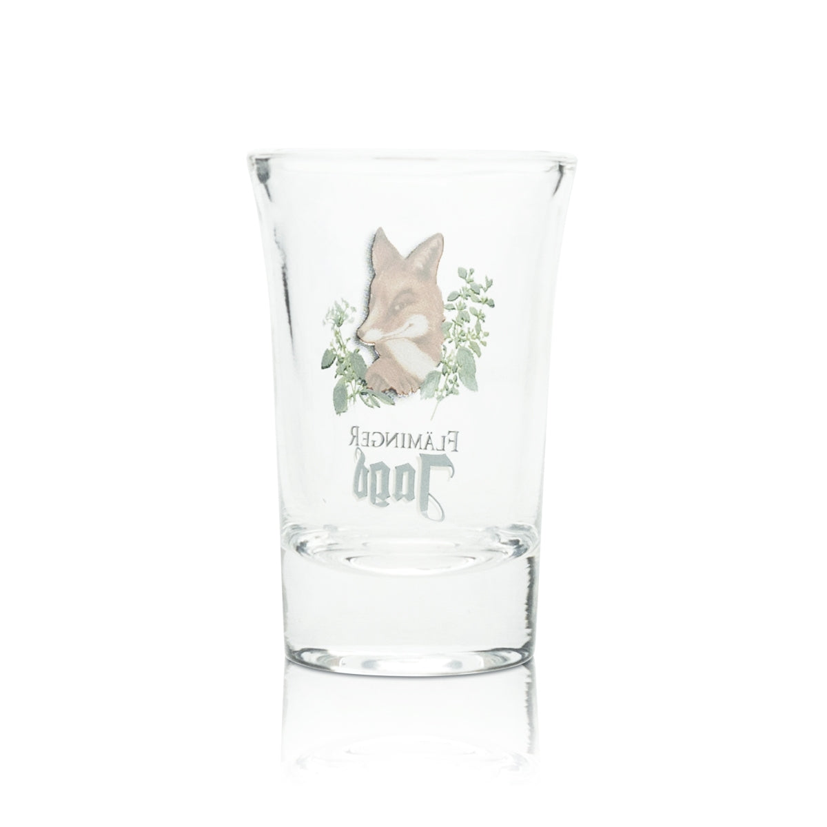 6x Fläminger Jagd Shot Glass 4cl Schnapps Glasses Short Stamper Liqueur Fuchs Gastro – Widok 3