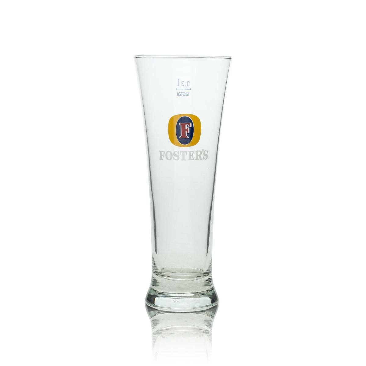 6x Fosters Glass 0,3l Szklanka do piwa Australia Gastro Oak Calibrate – Widok 2