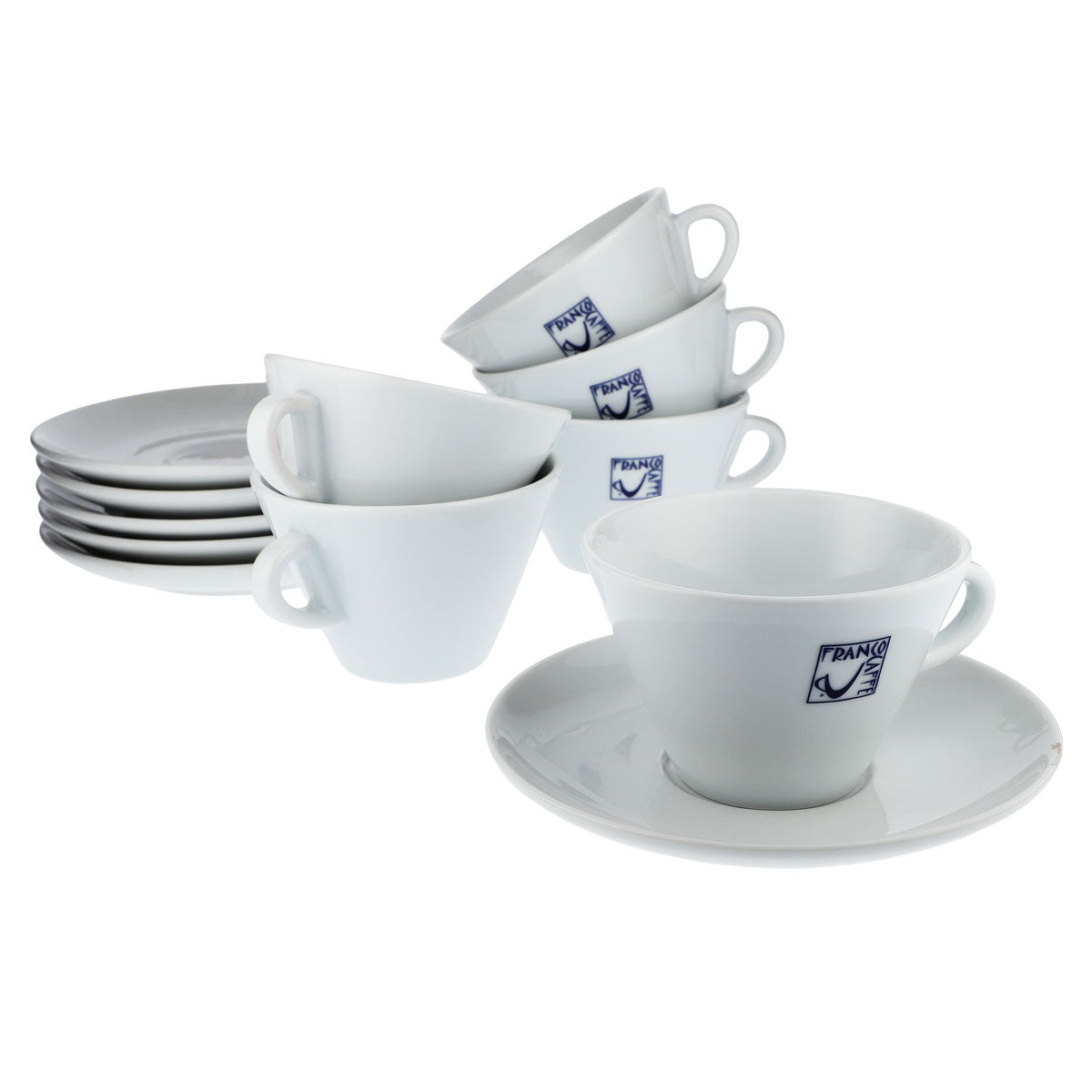 6x Franco Kawa Szklanka 0,3 l Filiżanka do espresso z spodkiem d`ANCÀP – Widok 5