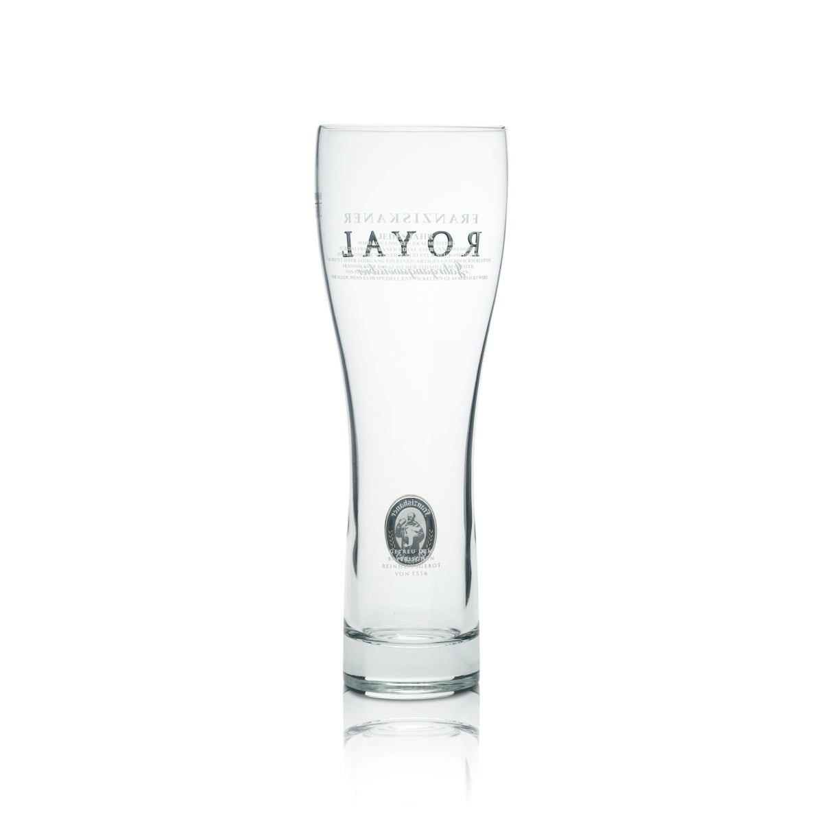 6x Franziskaner Hefe Weizen szklanka 0,5l puchar do piwa pszenicznego Royal Geeicht Gastro Bar – Widok 3