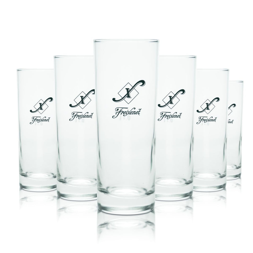 6x Freixenet Szklanka 0,1 l Szklanki do szampana Szklanki do drinków długich Szklanki do aperitifów Secco