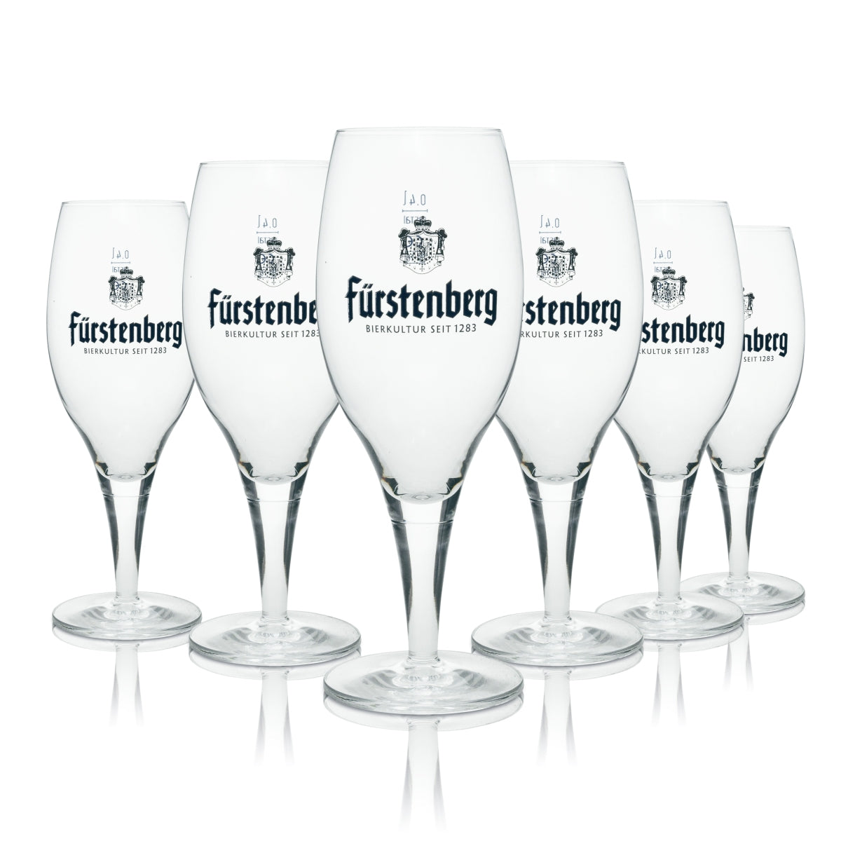6x szklanka do piwa Fürstenberg 0,4l goblet Rastal