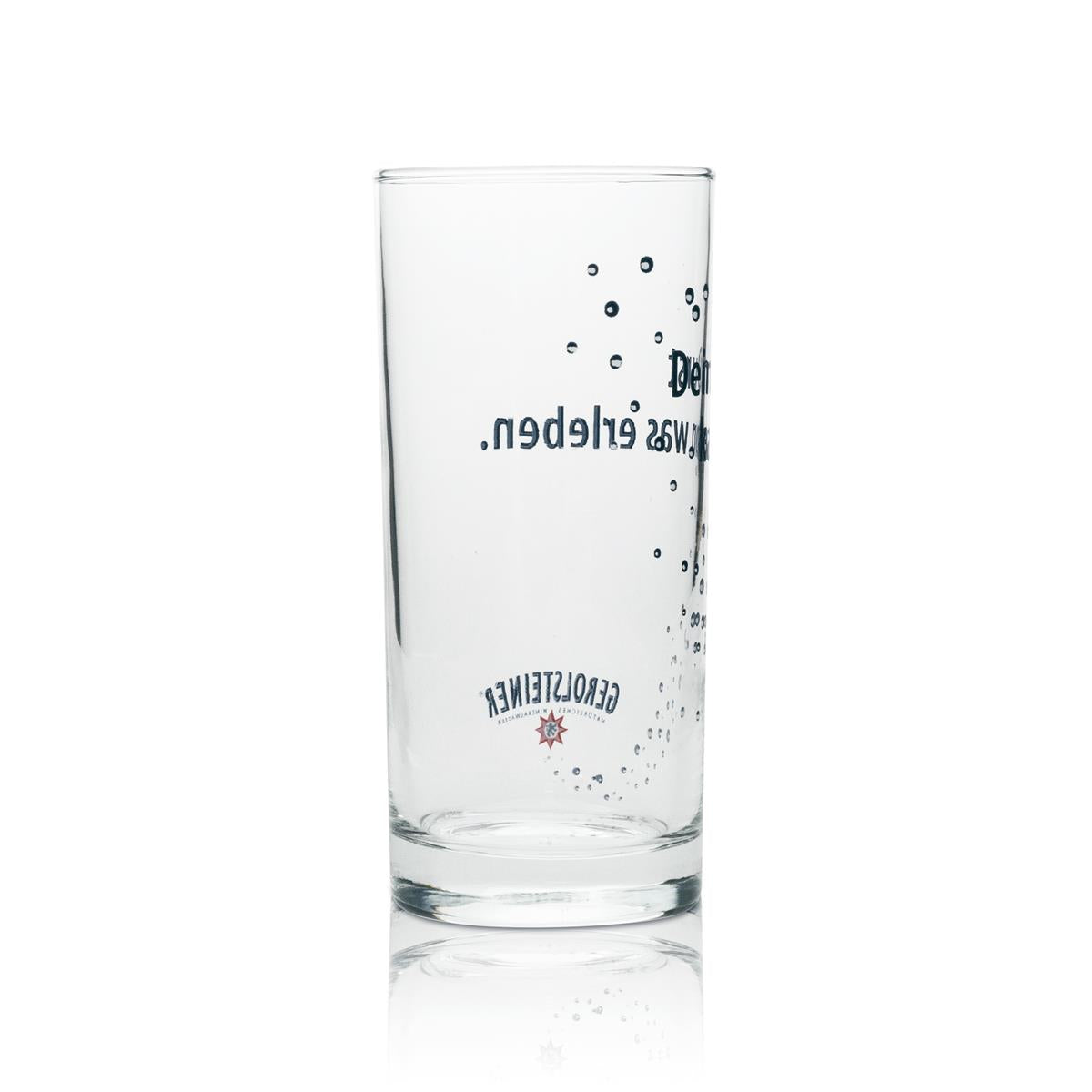 6x szklanka do wody Gerolsteiner 0,2 l Pragnienie może być doświadczeniem – Widok 4