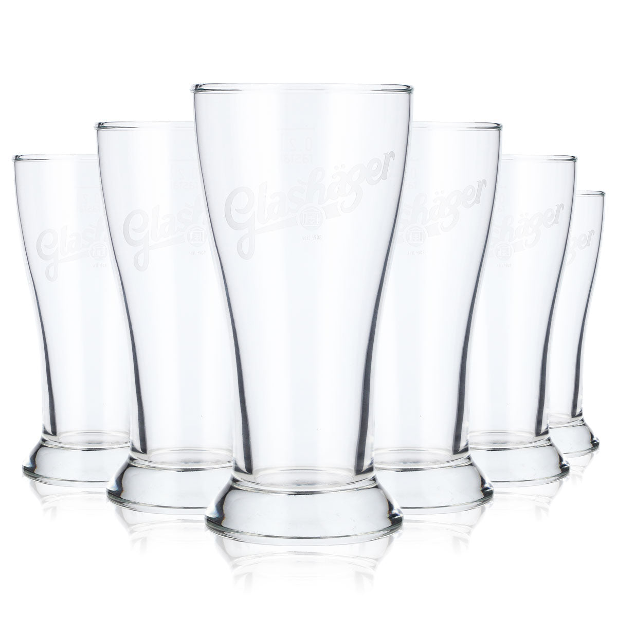 6x szklanki do wody Glashäger Szklanki do wody Kubki Ritzenhoff 0,2 l