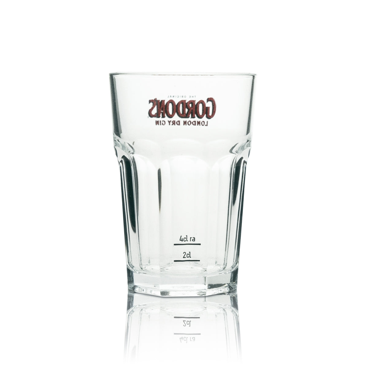 6x Gordons szklanka do ginu long drink z czerwonym napisem 360ml – Widok 3