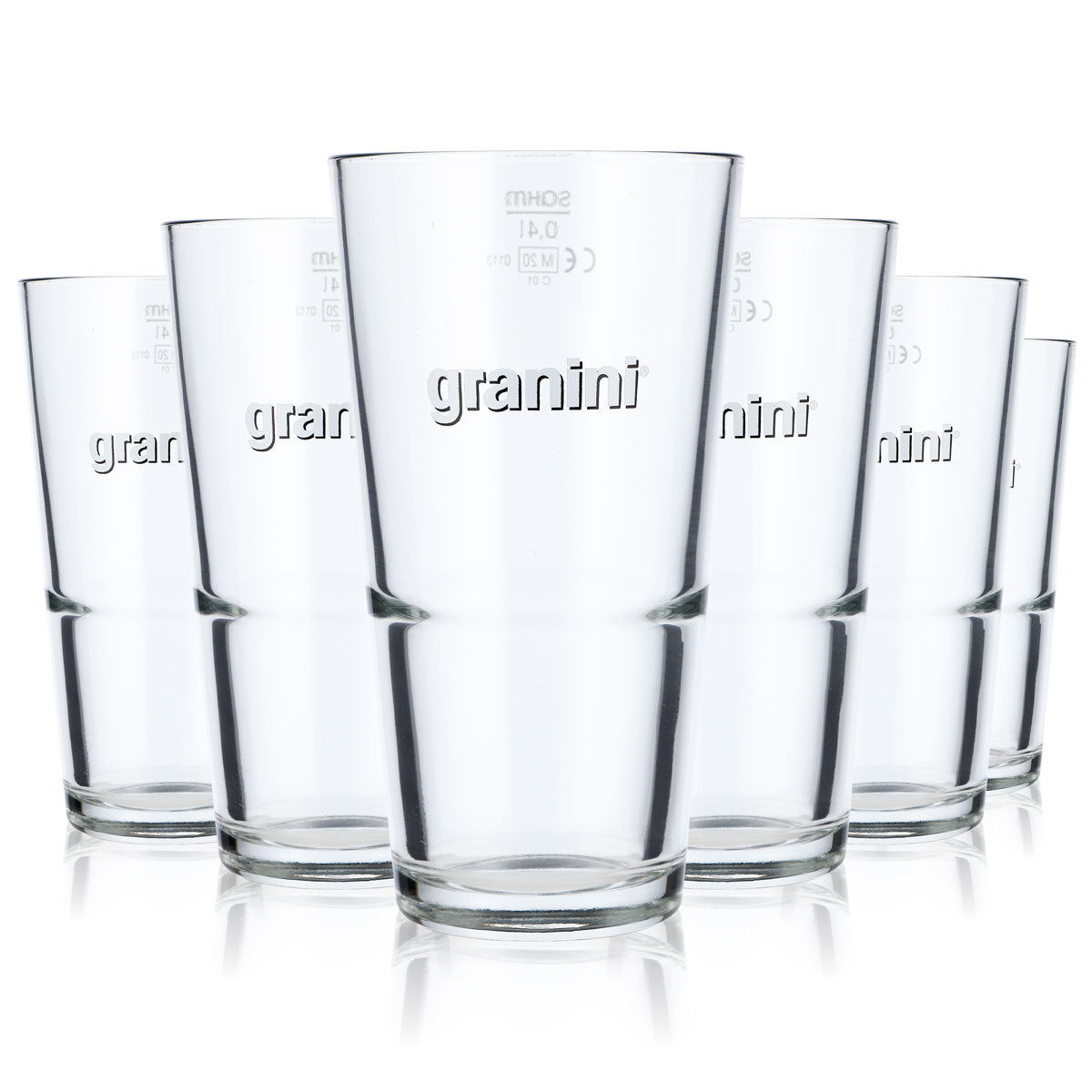 6x szklanki do soku Granini Szklanki do soku 0,4 l Kubki Szklanki do drinków Rastal – Widok 5