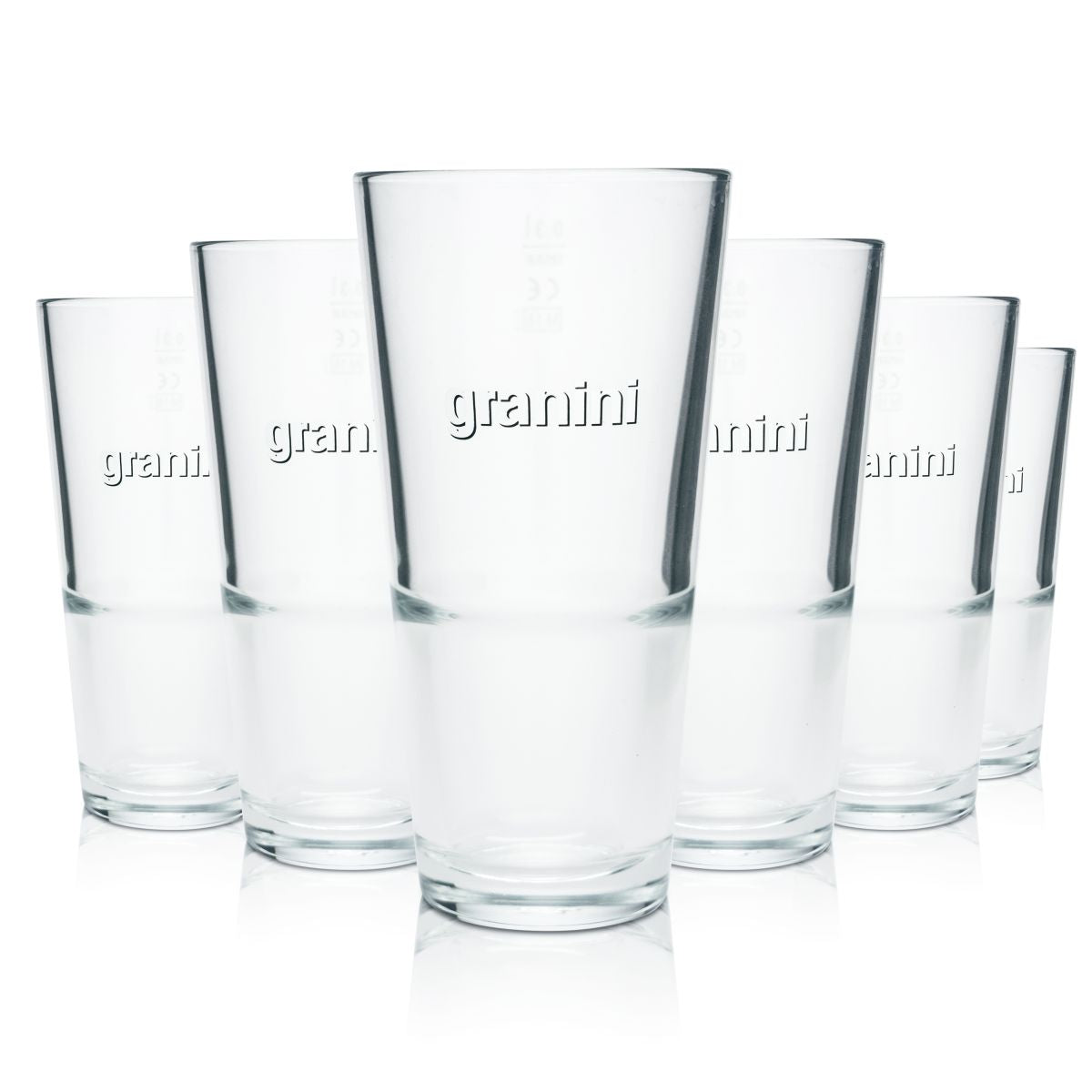 6x szklanka Granini 0,3 l Szklanka Willibecher Szklanka do drinków długich Szklanki do soków Szklanki do wody