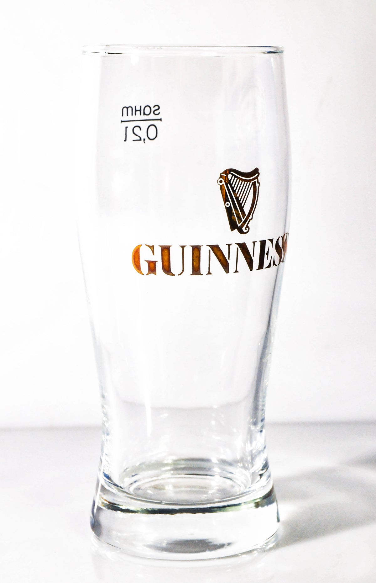 6x Guinness Piwo Szklanka do piwa Szklanki do piwa Szklanka Tulip 0,2 l stare logo – Widok 3