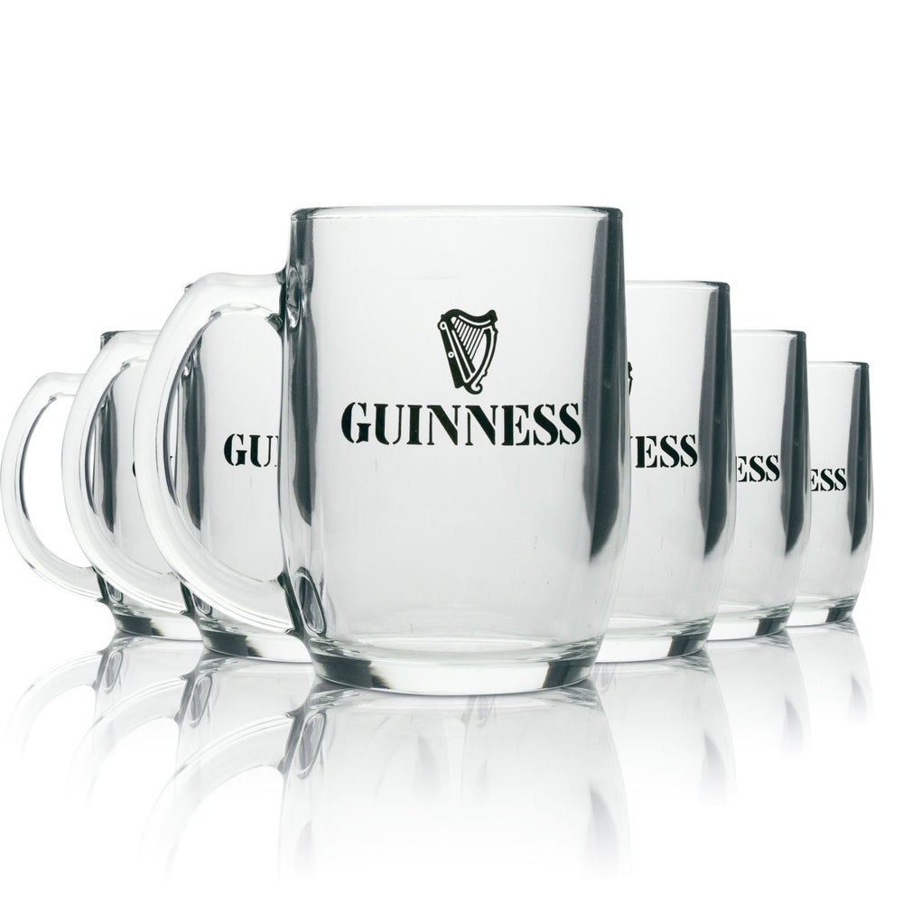 6x Guinness szklanka do piwa uchwyt szklanka 400ml sahm