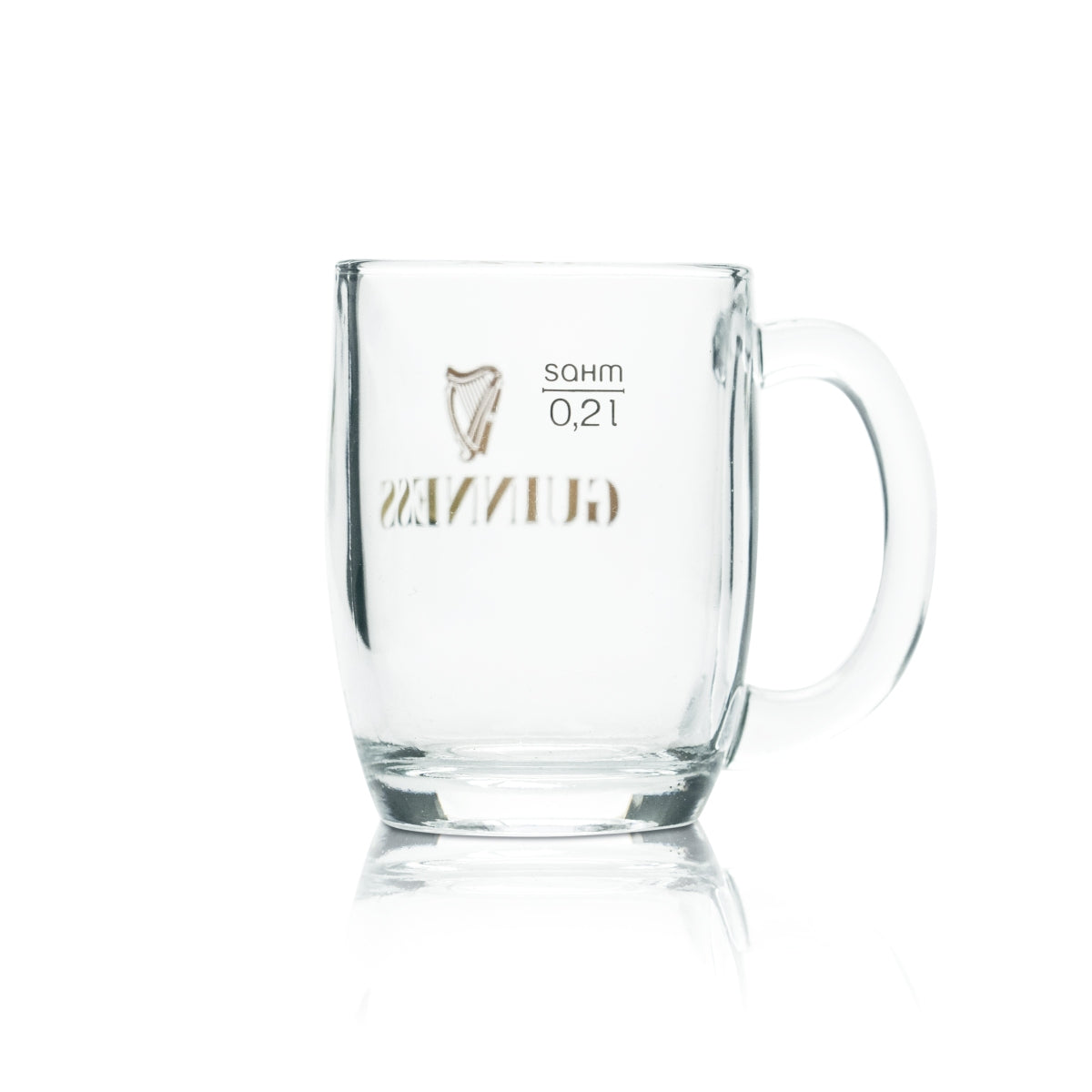 6x Guinness szklanka 0,2l Piwo Draught Stout dzbanek uchwyt szklanki Irlandia Browar UK – Widok 3
