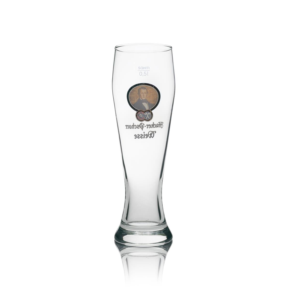 6x Szklanka do piwa Hacker Pschorr 0,5l Weizen Weisse Sahm – Widok 3