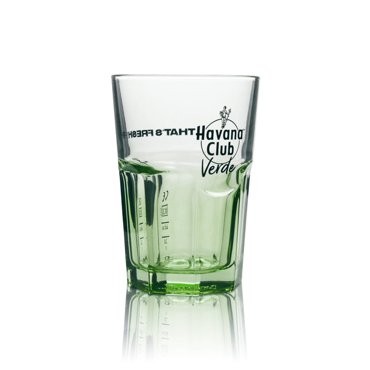 6x Havana Club Glas Verde 0,34 l Szklanki do drinków długich, kalibrowane Gastro Libre – Widok 3