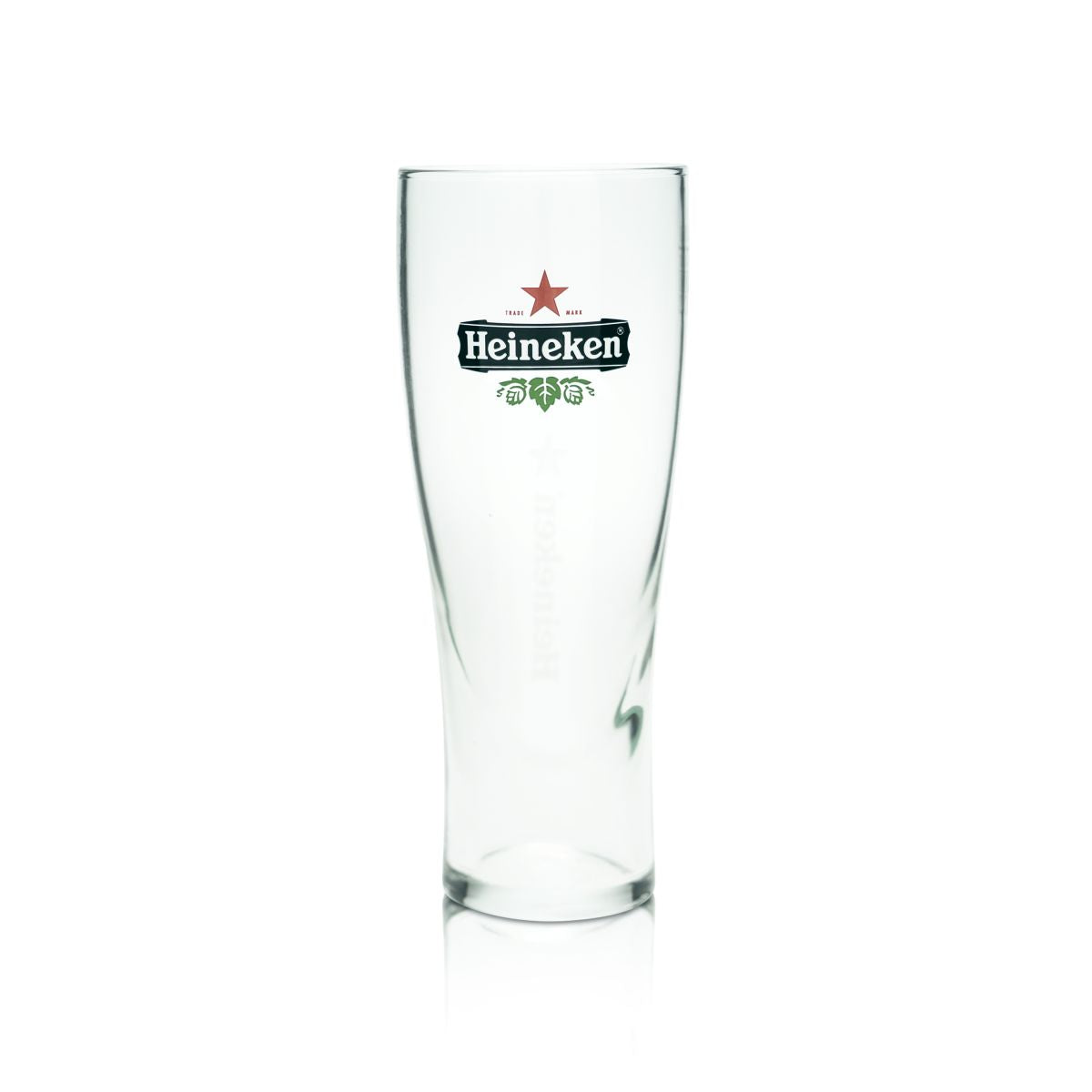 6x szklanka do piwa Heineken 0.4l Ellipse goblet szklanki konturowe zestaw szklanek browar gastro – Widok 2