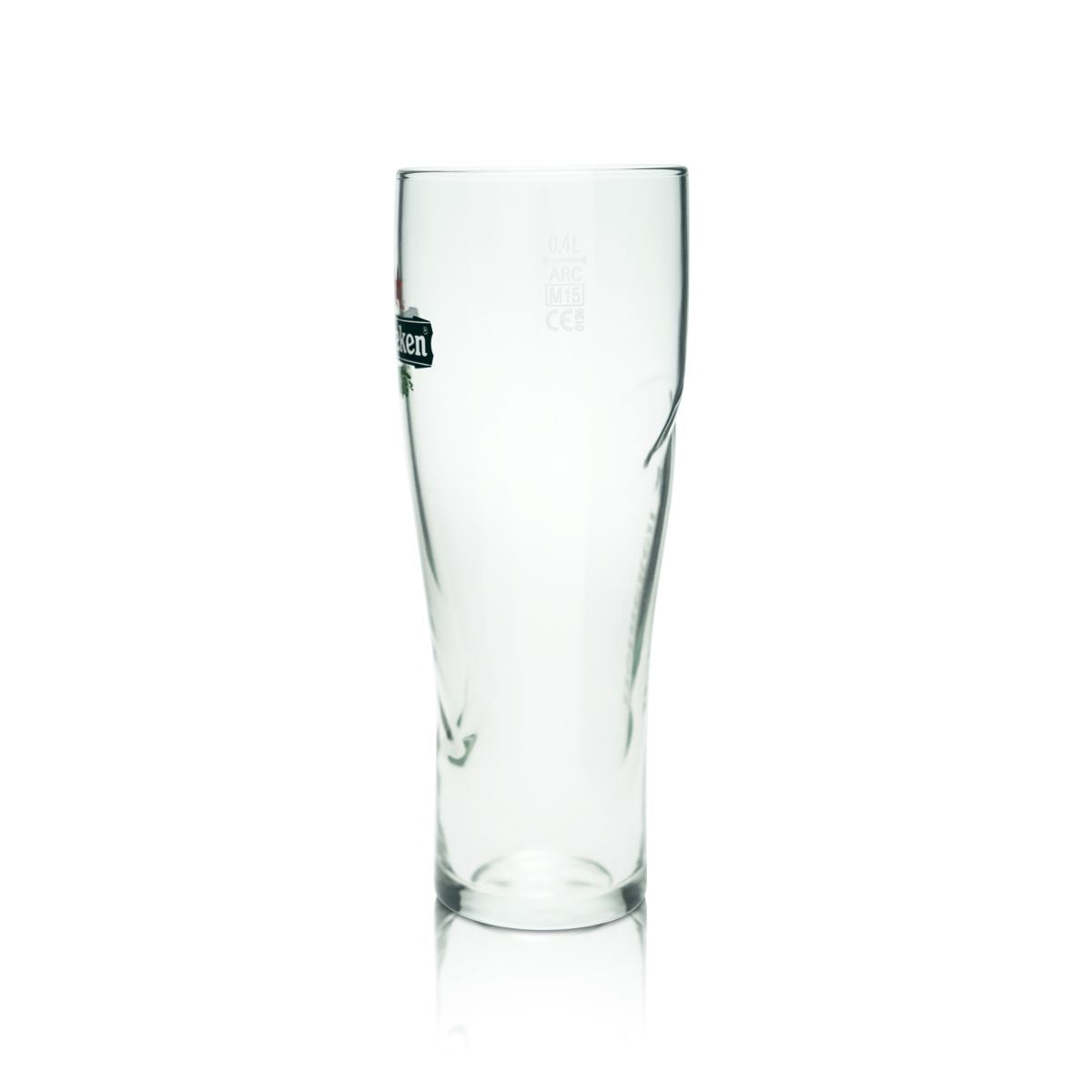 6x szklanka do piwa Heineken 0.4l Ellipse goblet szklanki konturowe zestaw szklanek browar gastro – Widok 4