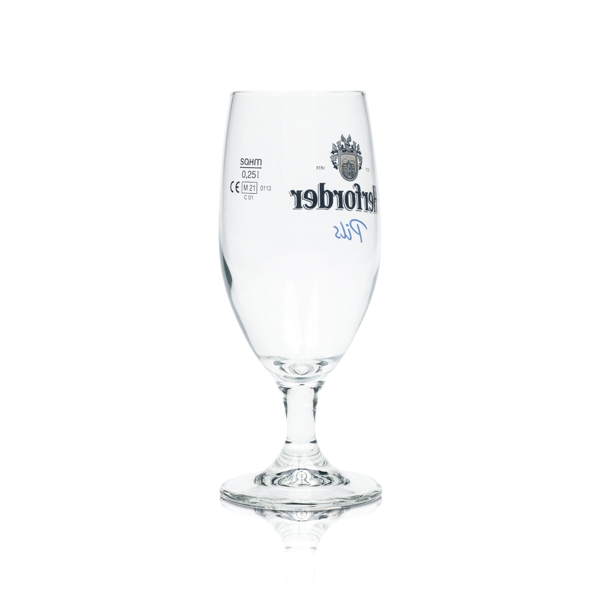 6x Herford Beer Glass 0,25l Goblet Vienna Sahm Pils Glasses Tulip Stemware Beer – Widok 3