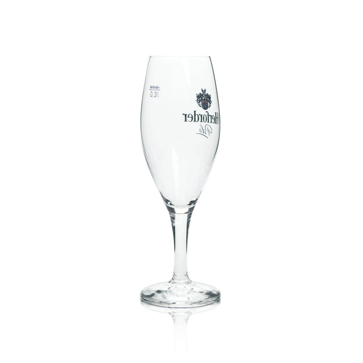 6x szklanka do piwa Herforder Pils 0,3 l Pokal Imperia Sahm Tulpe Szklanki Browar Trzonek – Widok 3