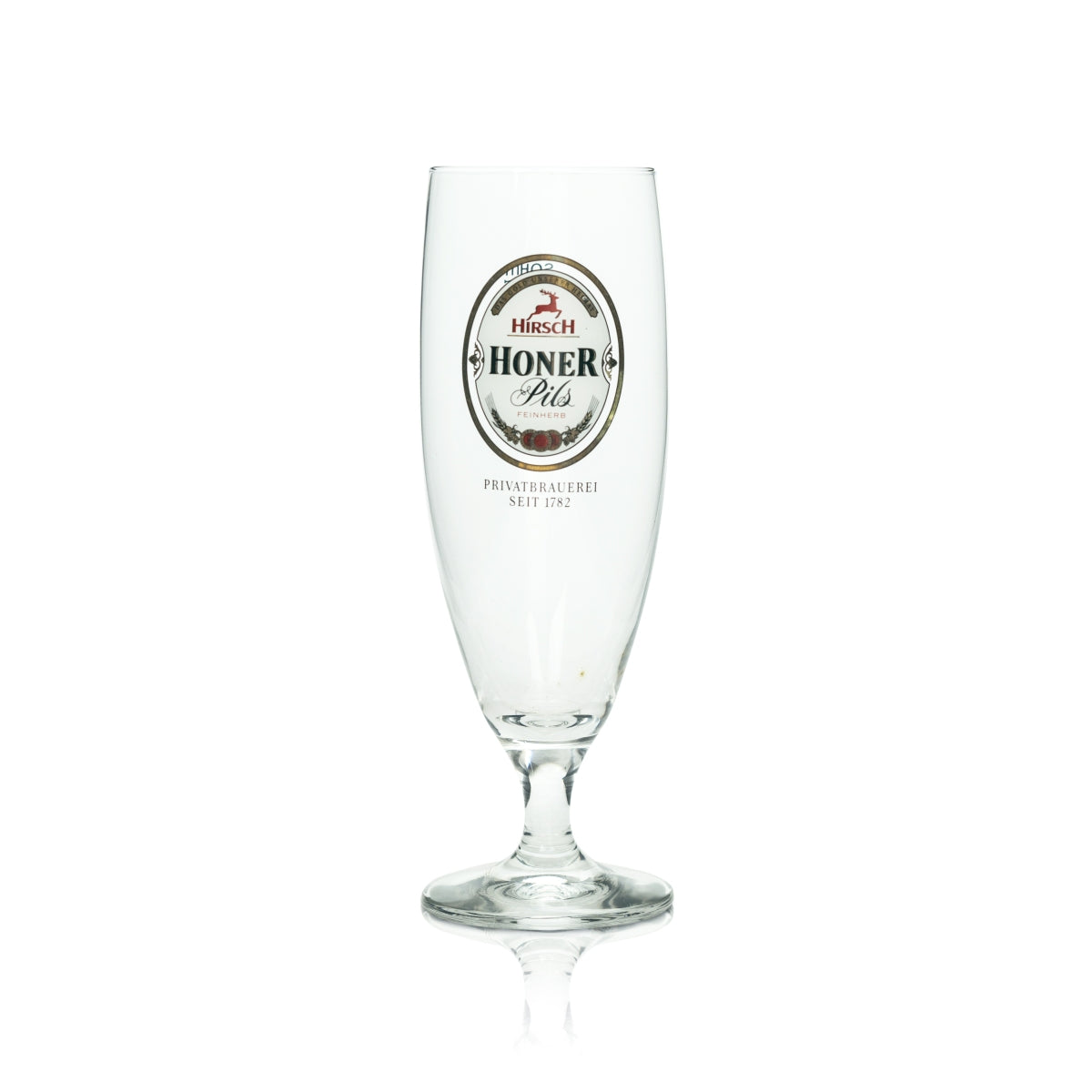 6x Hirsch Bräu szklanka do piwa 0,25l puchar Pils Sahm szklanki tulipan browar szklanka na nóżce – Widok 2