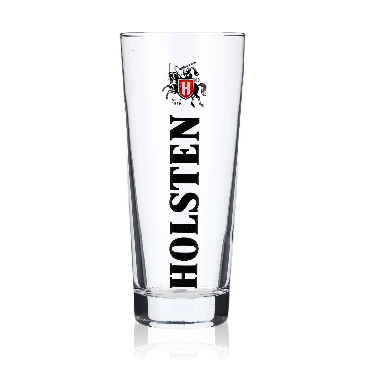 6x szklanka do piwa Holsten 0,2 l Willli-Becher Szklanki do piwa Logo czarne pionowe – Widok 2