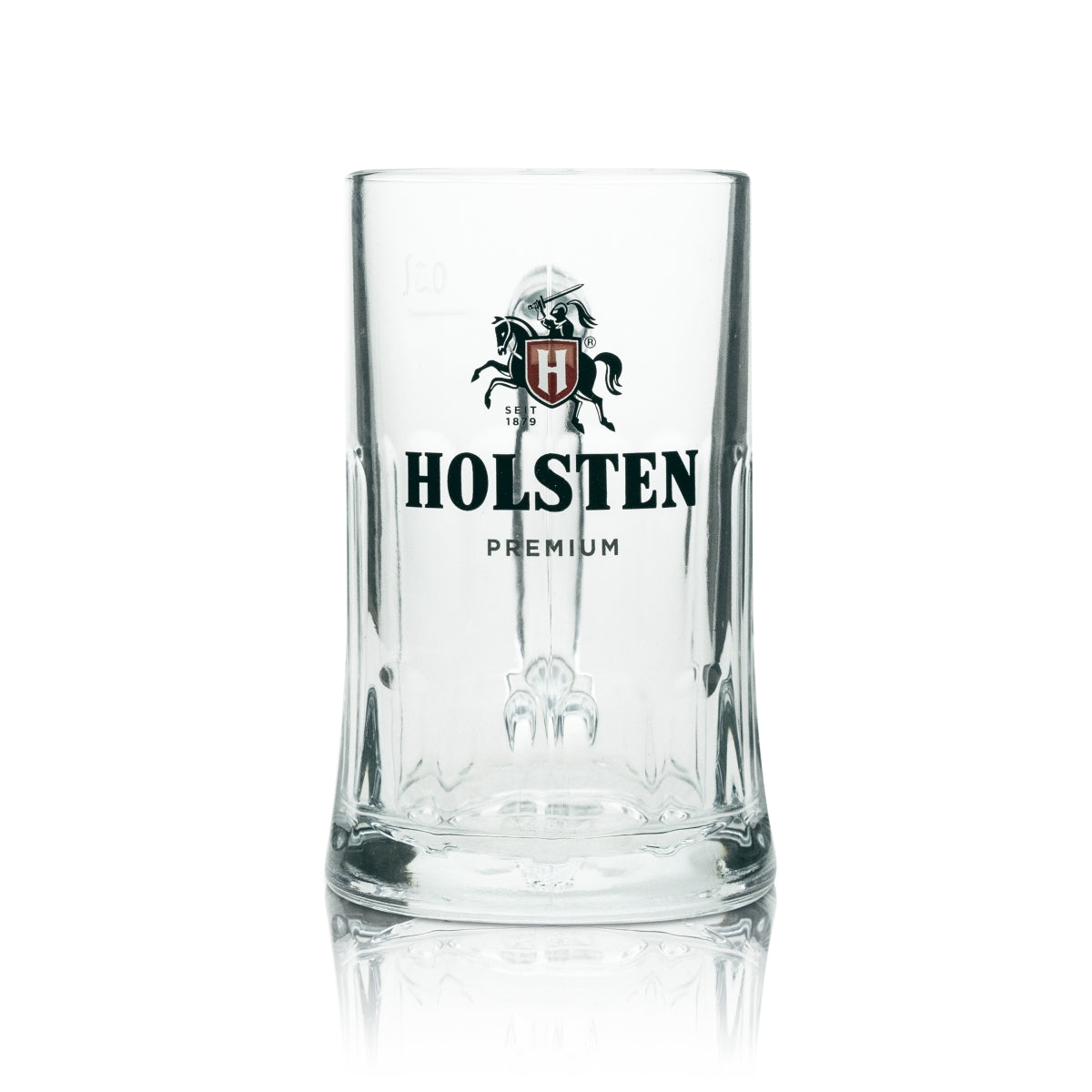 6x szklany dzbanek do piwa Holsten 0,3l Sahm – Widok 2