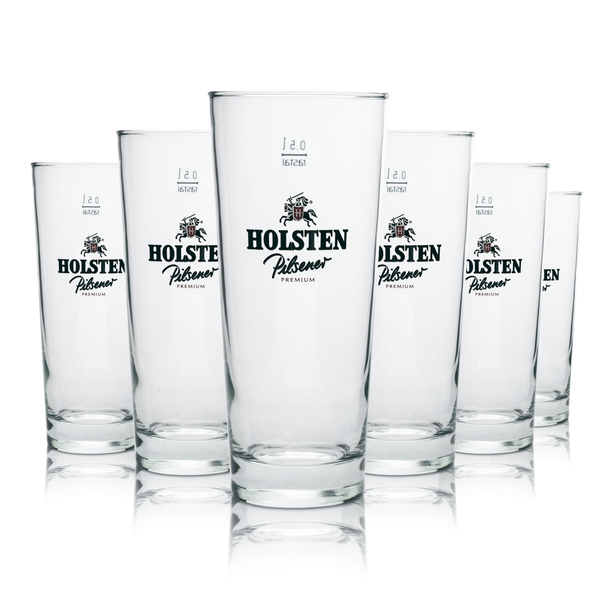 6x szklanka do piwa Holsten Pilsner Premium Longdrink 0,5l rastal