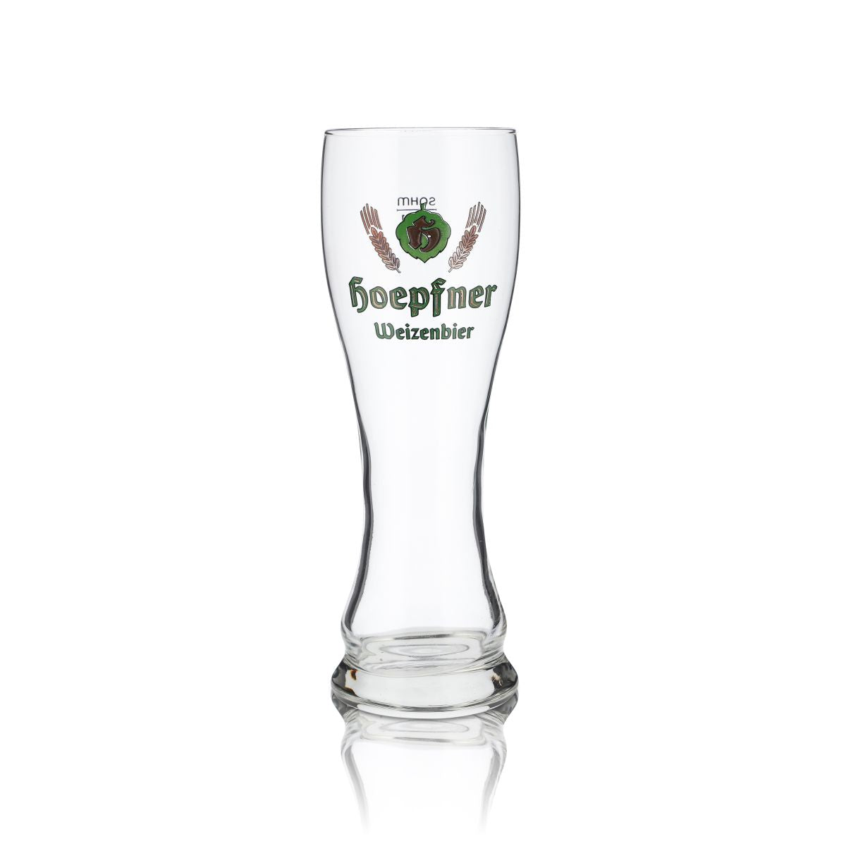 6x Höpfner Szklanka 0,3 l Szklanka do piwa pszenicznego Hefweizen Zestaw szklanek Browar Karlsruhe – Widok 2