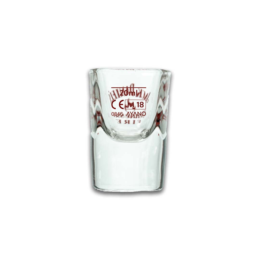 6x Jack Daniels Fire Shotglas 2cl Kieliszki do whisky Kurze Stamper Kalibrowane Gastro – Widok 5