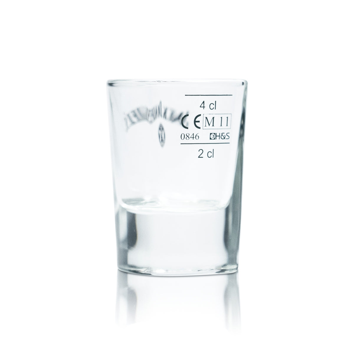 6x Jack Daniels Whiskey Glass 4cl Shot Short Stamper Glasses Gastro Gauged Pub – Widok 3