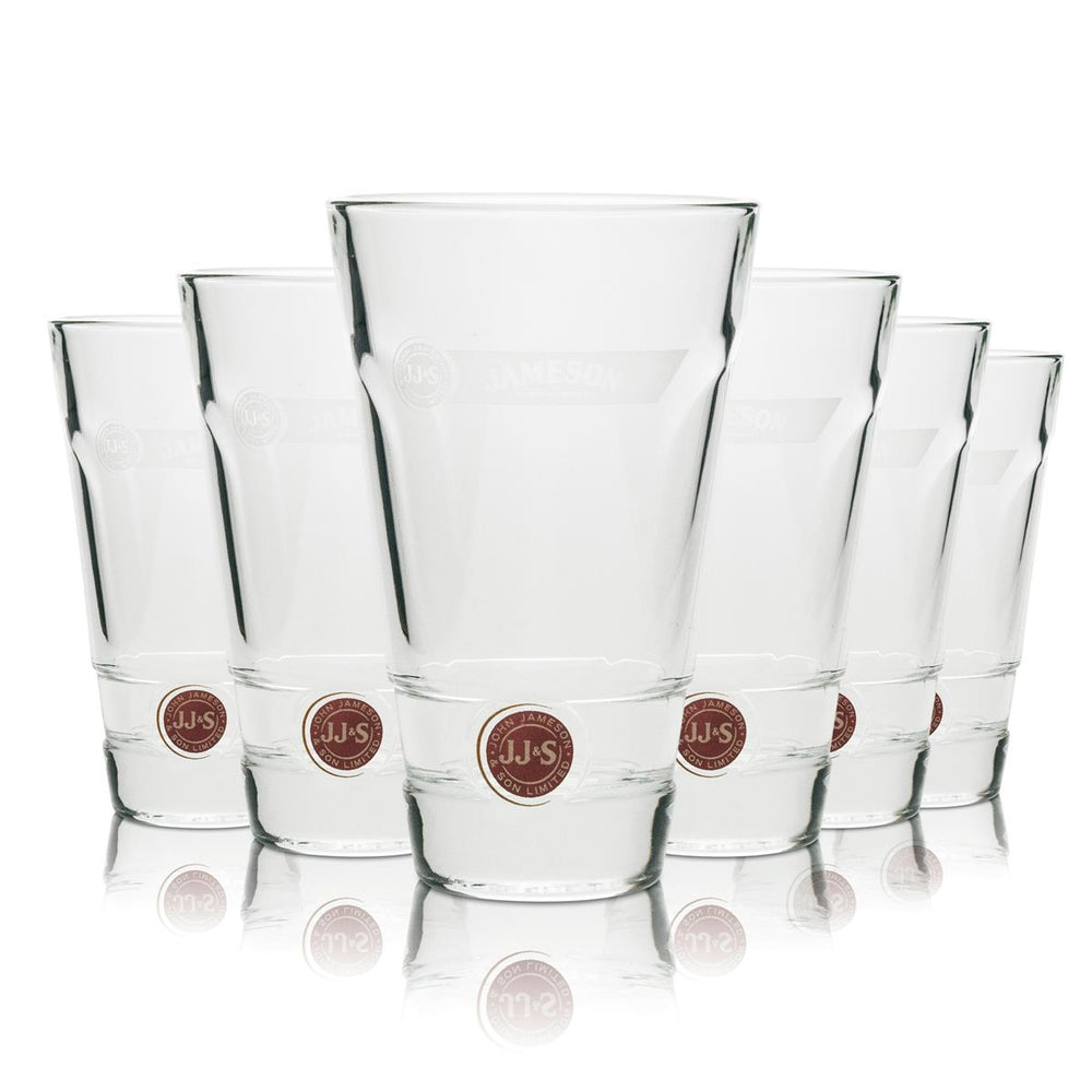 6x Szklanka do whiskey Jameson long drink 32cl z możliwością sztaplowania