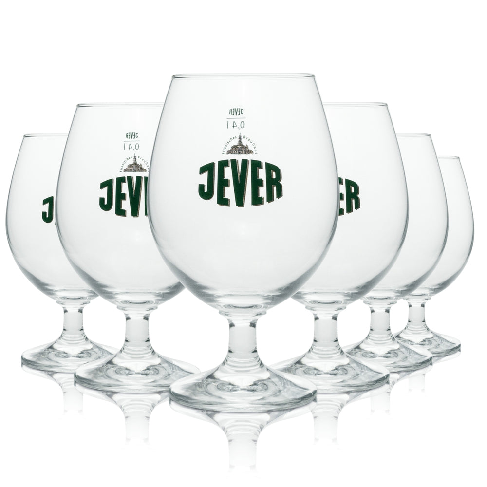 6x szklanka do piwa Jever Frankfurt Schwenker 0,4 l szklanki balonowe tulipanowe szklanki pucharowe do degustacji