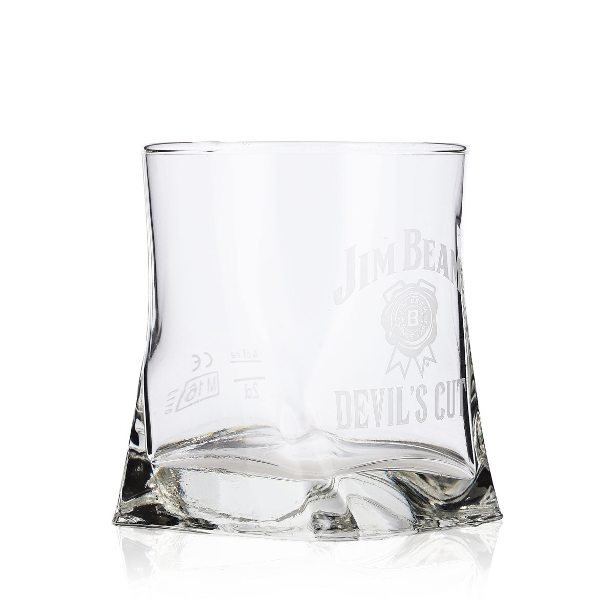 6x szklanki do whisky Jim Beam 0,27 l, szklanki typu tumbler „Devils Cut” – Widok 3
