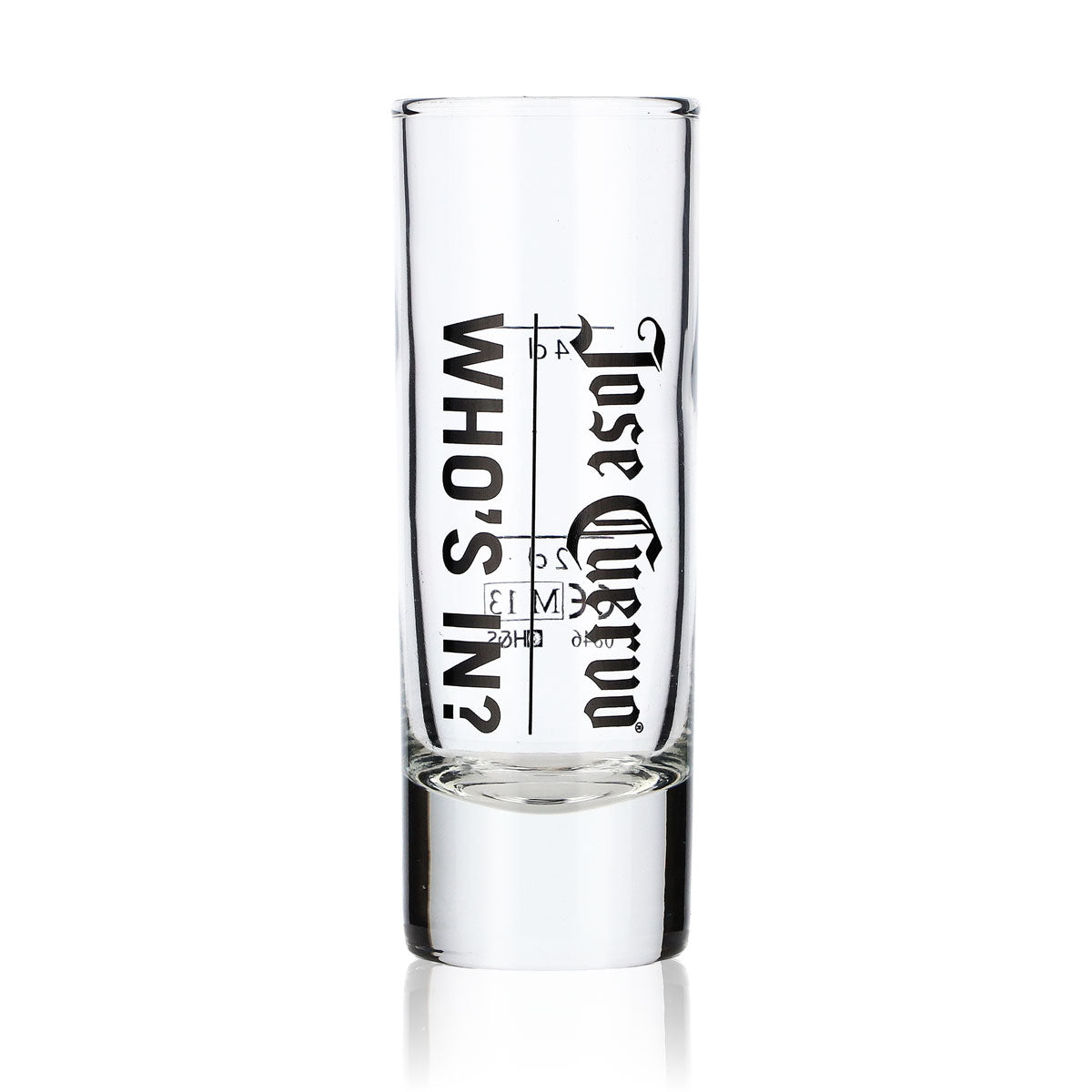 6x Jose Cuervo Tequila Szklanka 2cl/4cl Szklanka do shotów Stamper „Who´s in” – Widok 2