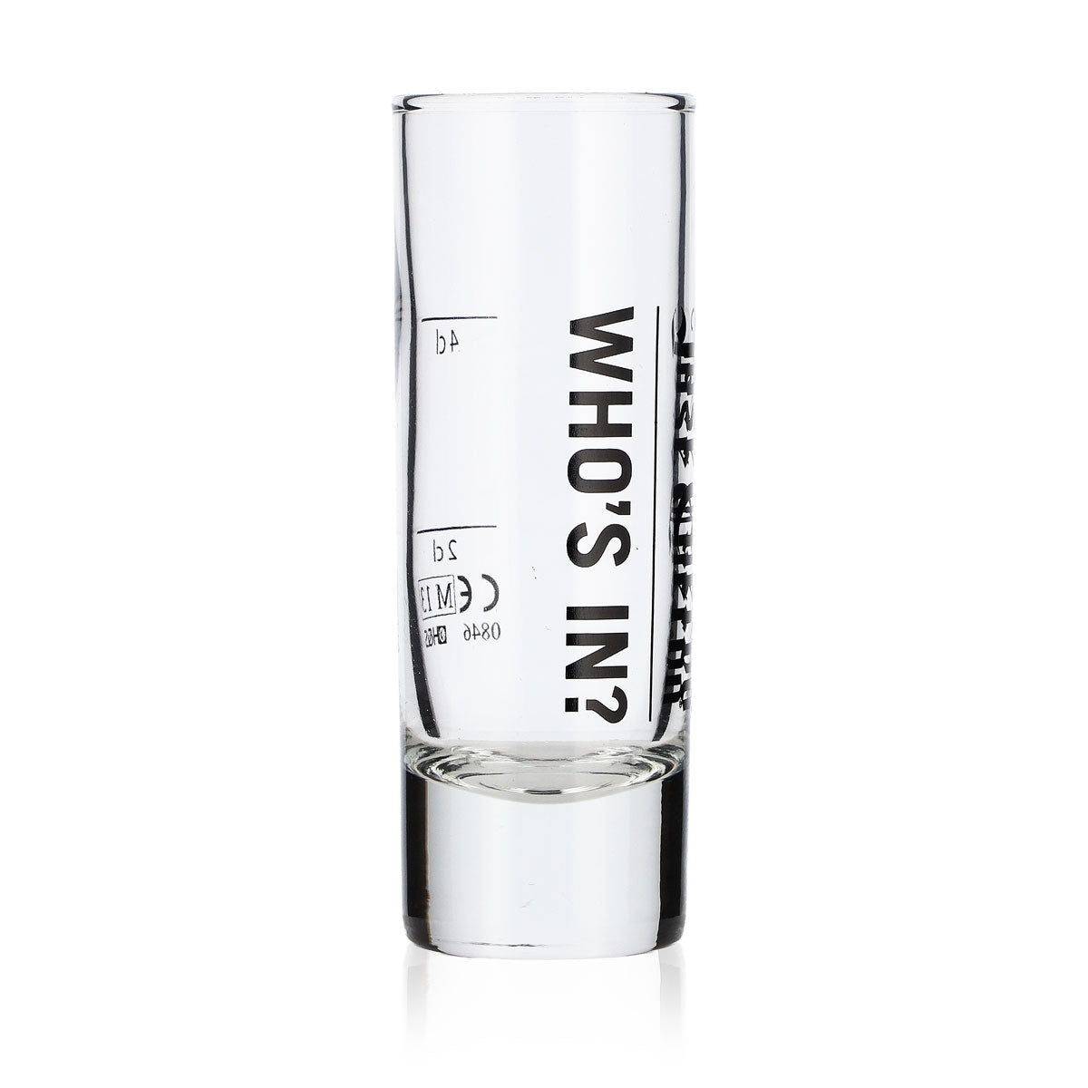 6x Jose Cuervo Tequila Szklanka 2cl/4cl Szklanka do shotów Stamper „Who´s in” – Widok 3