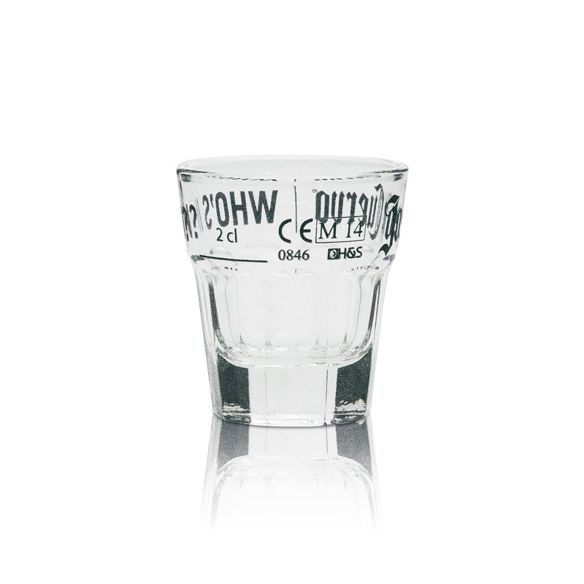 6x Jose Cuervo Tequila kieliszek shot 2cl "Kto wchodzi?" – Widok 4