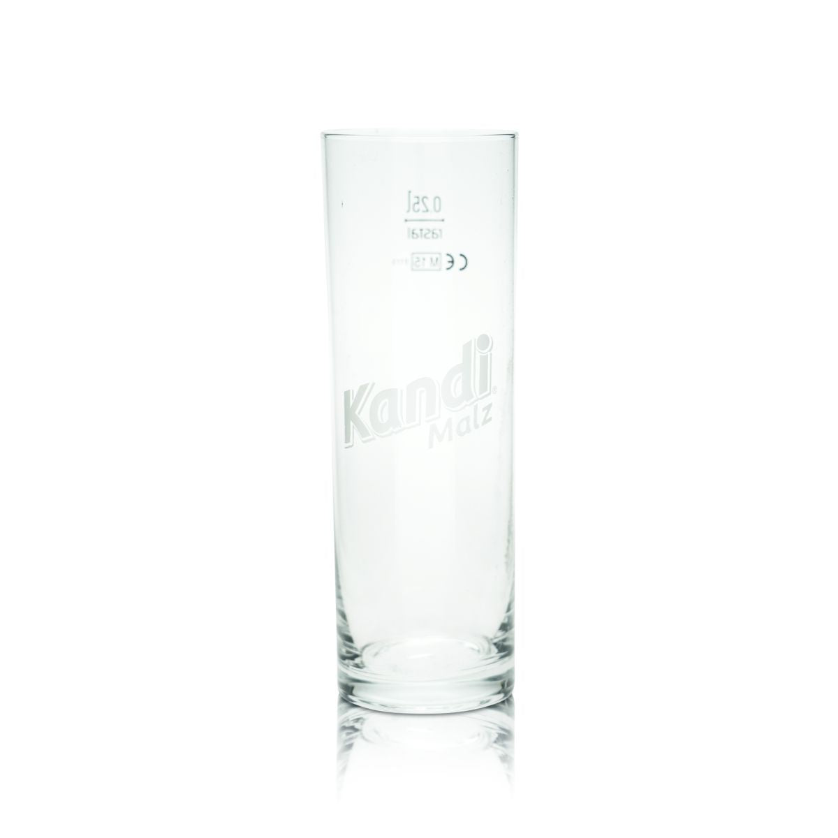 6x Kandi Malz Szklanka do piwa 0,25 l Willi Becher Szklanki do piwa słodowego Zestaw szklanek Browar – Widok 2