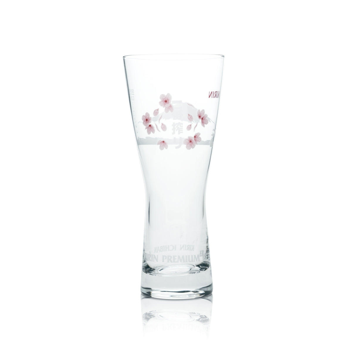 6x Kirin Ichiban Beer Glass 0,25l Goblet Tulip Glasses Japan Beer Half Pint – Widok 2