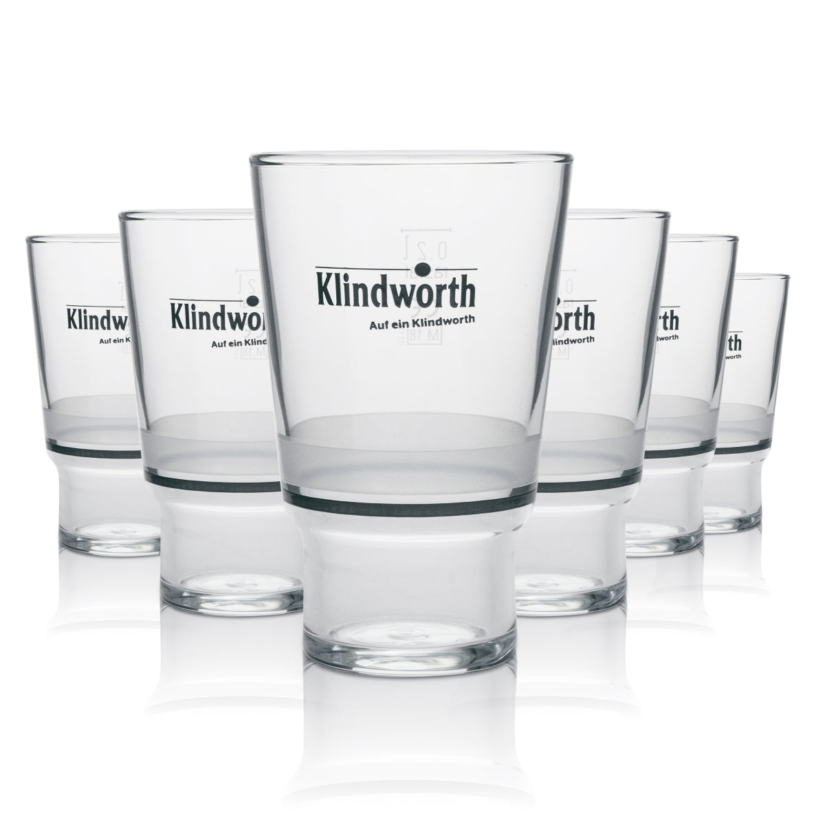 6x Klindworth Softdrinks Szklanka Longdrink 200ml rastal